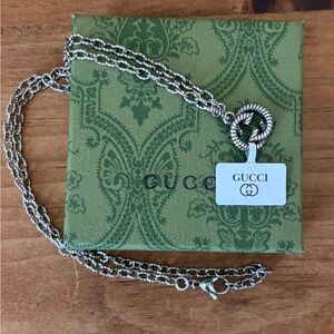 Gucci Arabesque GG Necklace NWB